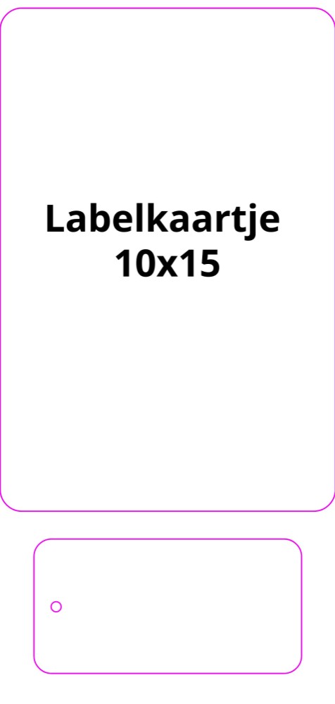 Labelkaartje 10x15