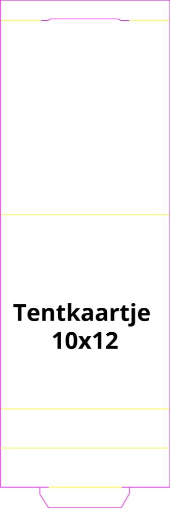 Tentkaartje 10x12